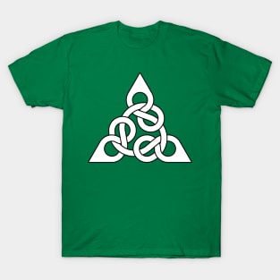 Figure Eight Endless Knot Triangle T-Shirt